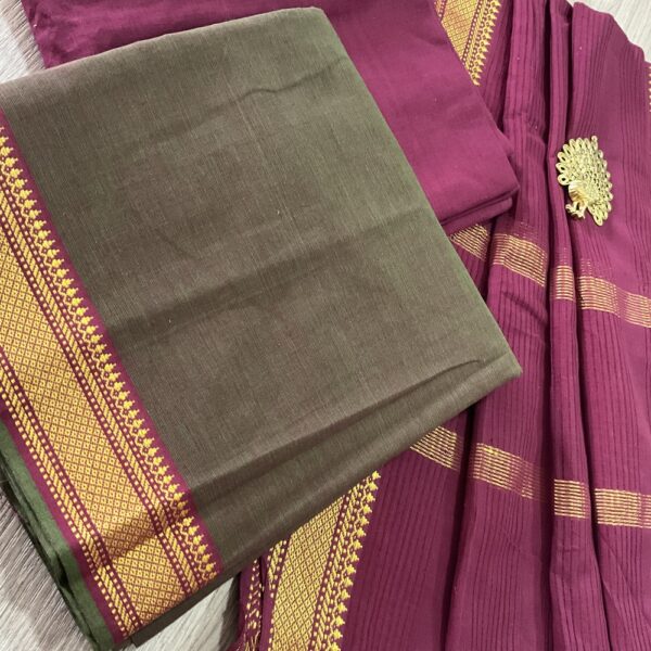 Mangalgiri Cotton Suit - Image 3