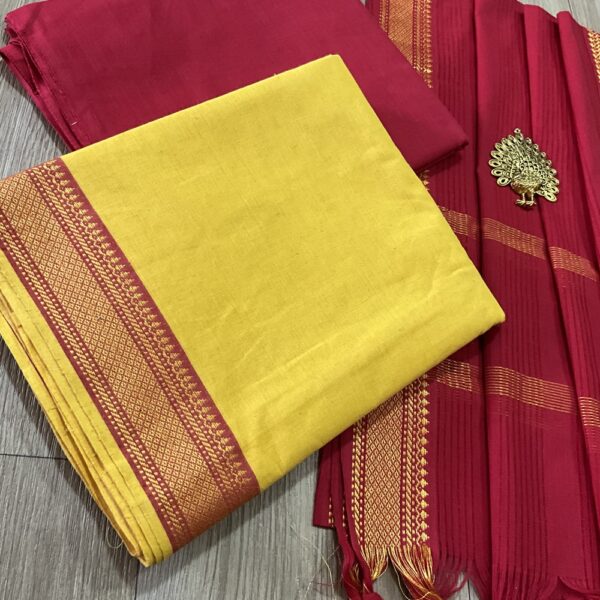 Mangalgiri Cotton Suit - Image 3