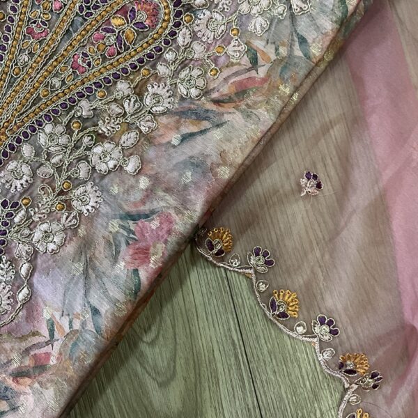 Chanderi Silk Suit - Image 3